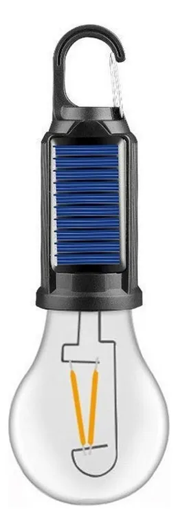 Ampolleta Lampara Solar Recargable Portatil Camping Decoracion