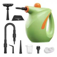 EVERSO - 9pc Limpiador Pistola A Vapor Desinfectante Para Hogar auto