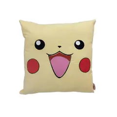 GENERICO - Cojín Bordado Ratón Eléctrico Kawaii Pikachu