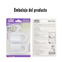 GENERAL - Niños Puerta Costura Anti-clip Puerta Tarjeta