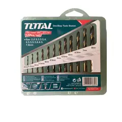 TOTAL - Brocas Para Metal Set 12 Piezas TACSD0125