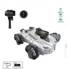 GENERICO - Coche acrobático teledirigido con cámara WiFi Vardem