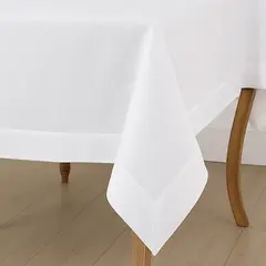 NINA HERRERA - Mantel Básica Linette Chic Blanco 180x180cm