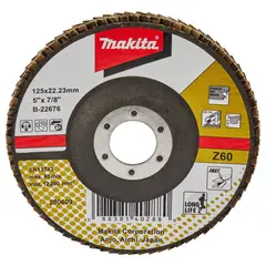 MAKITA - Disco Flap Lija Traslapado 125mm G Z60 B-22676