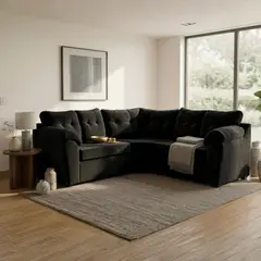 INTERMUEBLES - Sofá Seccional 2.1.2 Polonia Felpa