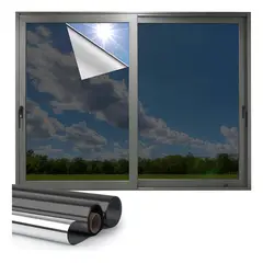 U BUY - Lamina Espejada Film Privacidad Vidrio Ventana 100 Cm 10 M