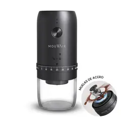 MOUVAIR - Molinillo de Café Eléctrico Ajustable Versión Pro