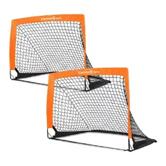 ESHOPANGIE - Pack 2 Arco De Futbol Plegable Portatil Niños120cm X 90cm