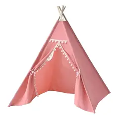 GENERICO - Carpa Tipi Pieza De Niños Para Decoraciones Y Juguetes Rosa