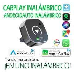 GENERICO - Adaptador Para Carplay Inalámbrico Usb Actualizable 2026