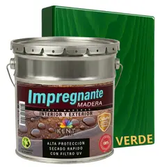 KENT - IMPREGNANTE MADERA - ANTI TERMITAS- TINETA 4G - VERDE IMPREGNADO