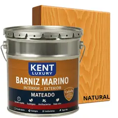 KENT - BARNIZ MARINO MATEADO - ANTI TERMITAS - TINETA 4G - NATURAL