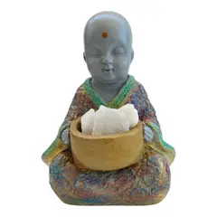 CREA TALLER - BUDA + CUARZO BLANCO DECORATIVO 12CM