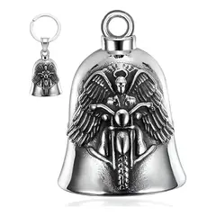 GENERICO - Amuleto Protección Campana Moto Biker Guardián Bell Regalo