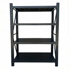 PROCHEF - Estante Mini Rack 150x60x200 cm 800 kg Negro