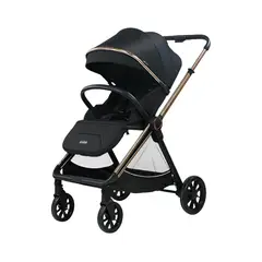 LUBABYCAS - Coche bebé de paseo 0-4 Años Aluminio Negro Beyond By