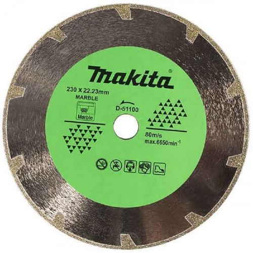 Disco diamantado electrochapado 230x2223 mm mármol D-51100