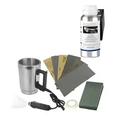 GENERICO - Pulidor Foco Faro Auto Limpia Repara Restaura Pulir Rayones Negro