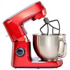 OSTER - Batidora planetaria Oster® FPSTSMPL3R Rojo con 10 velocidades 5.2 Litros Batidora De Pedestal