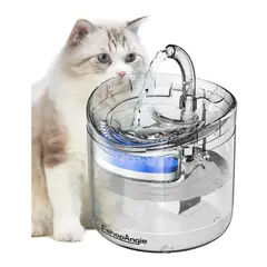 ESHOPANGIE - Fuente Para Gato Bebedero Para Mascota Acrilico Transparente
