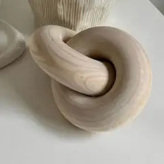 COLETTE - Figura Abstracta Decorativa Minimalista Madera