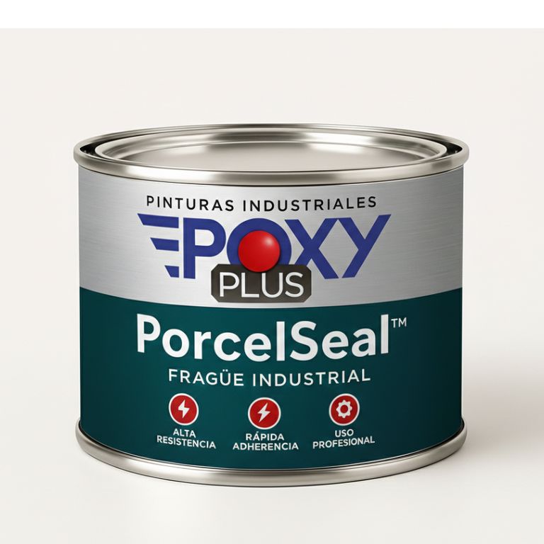 PASTA IMPERMEABLE ANTIHONGOS - PorcelSeal™ - Fragüe Industrial KIT 4KG