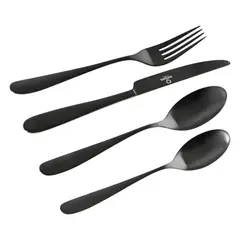 KRONS - SET CUCHILLERÍA BLACK 24 PIEZAS