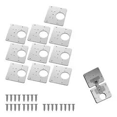 GENERICO - 10pz Herramienta Montaje Armario Muebles Reparación Bisagra