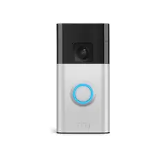 RING - Timbre Battery Doorbell Color Niquel