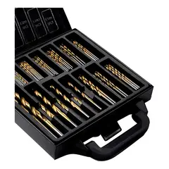 GENERICO - Juego Brocas Madera Metal 99 Piezas