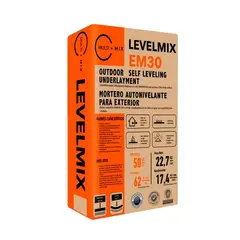 MULTIMIX - PACK 55 UNIDADES MORTERO AUTONIVELANTE EXTERIOR LEVELMIX EM30