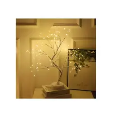 GENERICO - Lámpara mesa Bonsai LED Luz Hada