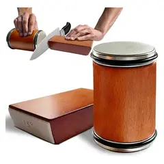 UMEXUS - Afilador De Cuchillos Rodante Profesional,rodante Magnético Marrón