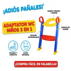 MOVI - Adaptador de WC con escalera para Niños