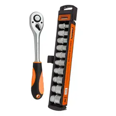 DALI - Set de Dados 1/2" 11 Piezas 192865 con Llave Chicharra