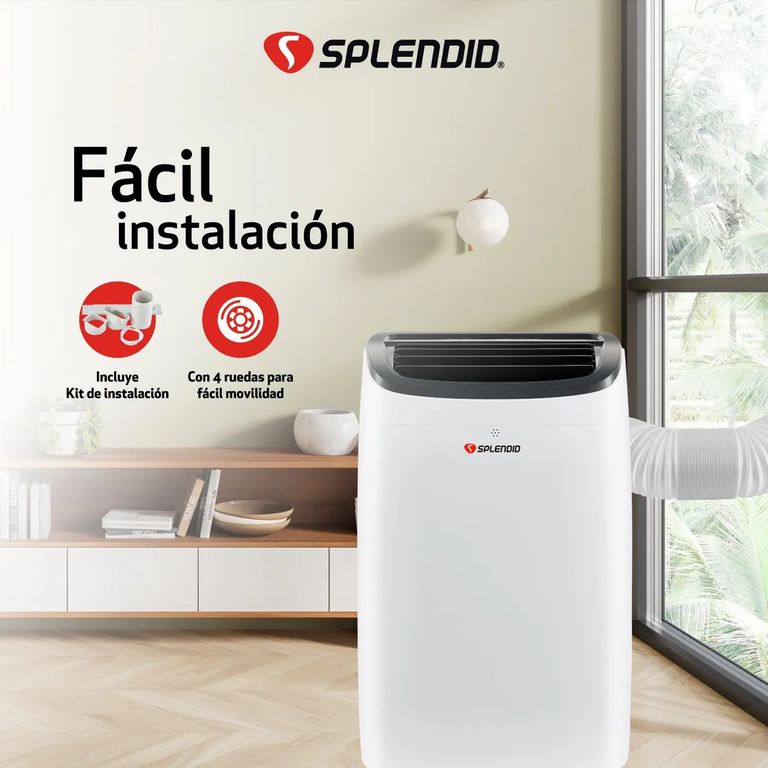 Aire acondicionado portátil 9000 BTU Wi Fi