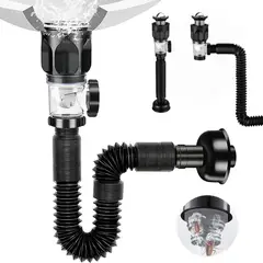 KUANGYE - Juego De Tubos De Desagüe De Fregadero Multifunción