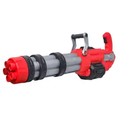 DBLUE - Juguete Pistola de Agua Eléctrica Recargable DBG1655R Rojo