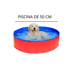 GENERICO - PISCINA PLEGABLE 50CM PARA MASCOTAS VERANO