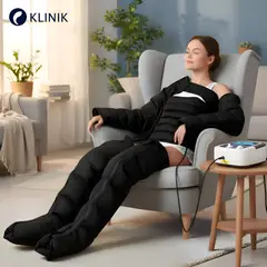 HOMEBRANDT - Masajeador De Cuerpo Completo Electrico 6 Camaras Masajes