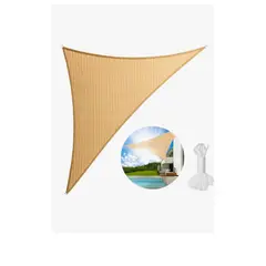 GENERICO - Toldo Vela Triangular Eoland 5x5x5 Sombreadora Triangular