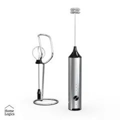 HOME LOGICS - Espumador de Leche Recargable de Mano 1 un