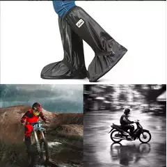 GENERICO - Cubre Calzados Impermeable Zapatillas Botas Moto Deportes