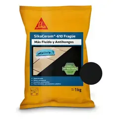 SIKA - SIKACERAM 610 FRAGUE NEGRO Bolsa 5Kg