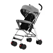 LUBABYCAS - Coche Paragua Con Posa Vaso Swift Gris