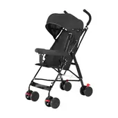 LUBABYCAS - Coche Paragua Con Posa Vaso Swift Negro