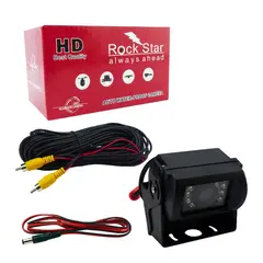 GENERICO - Cámara De Retroceso Camión 12-24v 8led + 15 Mts De Cable