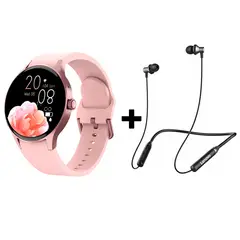 LENOVO - Audífonos Bluetooth HE05 y Reloj Inteligente Smart Watch Y80