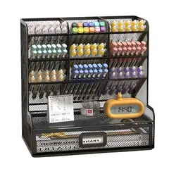 OKAY - Porta Lapices Organizador Metal De Escritorio Multiuso