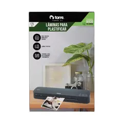 TORRE - Laminas Plastificar Oficio 175 Mic 100 Uni